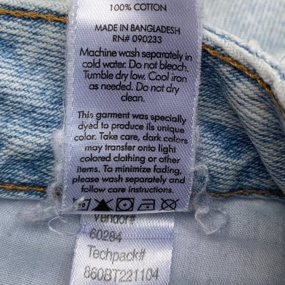 PacSun 90s Boyfriend High Rise Jeans Sz24 - Picture 15 of 15